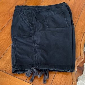 Faded Glory Black Casual Shorts size 12